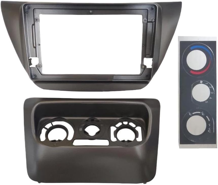 ラジオパネルフェイシア に適合する ランサー IX 2005-2008 カーラジオフェイシア ステレオ ダッシュパネルフレーム 2D