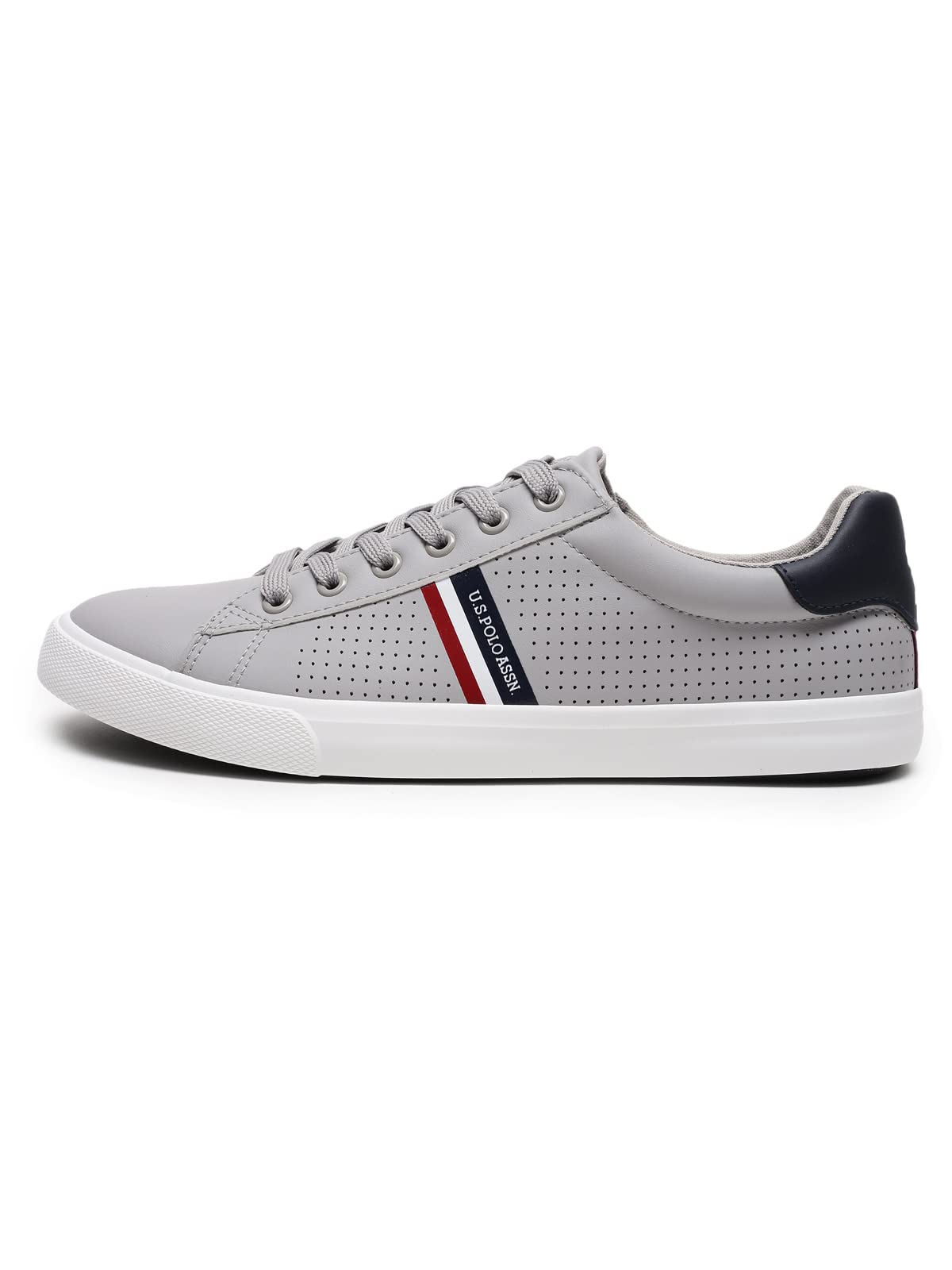 U.S. POLO ASSN. Mens Lt. Grey Capron 2.0 Sneakers - 10 UK (B0BDTFQB39) Amazon Price History, Amazon Price Tracker