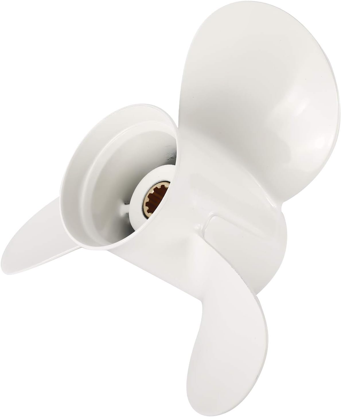NovelBee 9 7/8x13-F Aluminum Alloy Propeller for Yamaha 20HP 25HP 30HP Outboard Motor