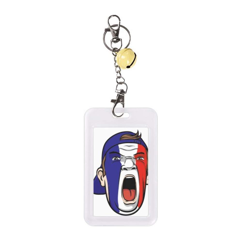 Masque maquillage drapeau France protection carte crédit cloche