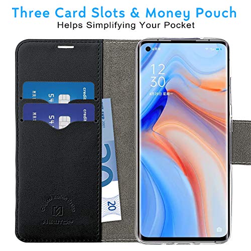 N NEWTOP Cover Compatibile con Oppo Reno 4 PRO 5G