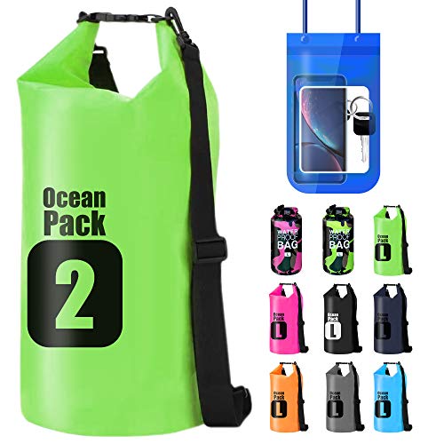 ShyaWorld Bolsa Mochila Impermeable Estanca Seca. litros Diferentes de Capacidad. Funda