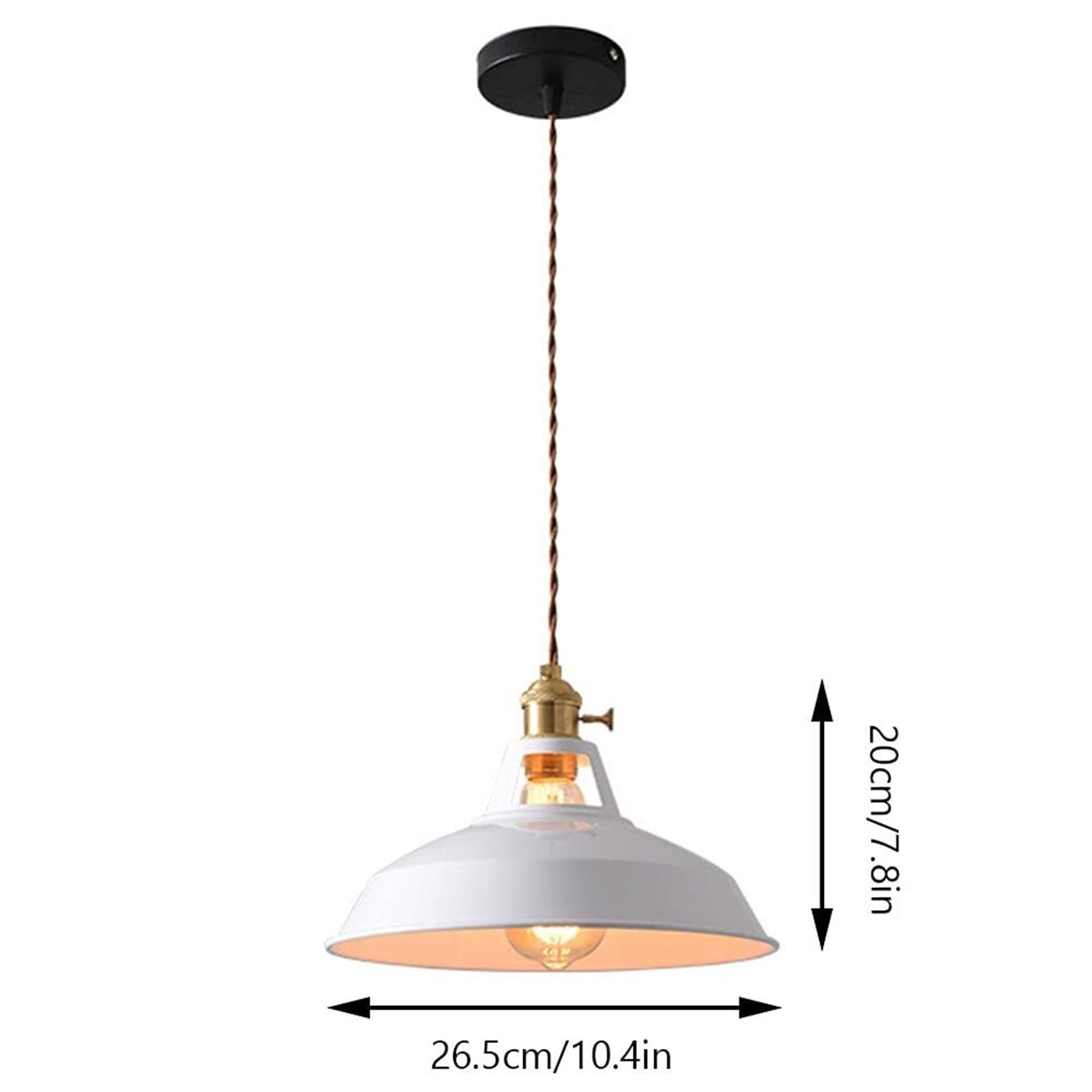 American Style Personalized Metal Pendant Lamp Chandelier Hanging Lighting Ceiling Fixture E26 E27 Creative Adjustable For Bedroom Restaurant Bar Balcony(Green)