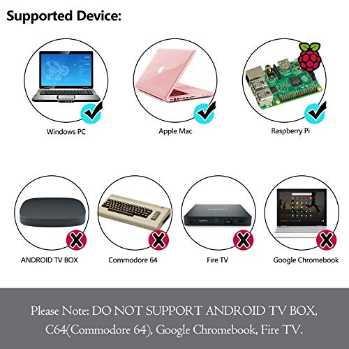 2.4 Ghz Wireless Usb Snes Controller For Super Classic Games, Innext Retro Usb Pc Controller Compatible For Windows Pc Mac Linux Genesis Raspberry Pi Retropie Emulator [Plug & Play] [Rechargeable] #TOP5