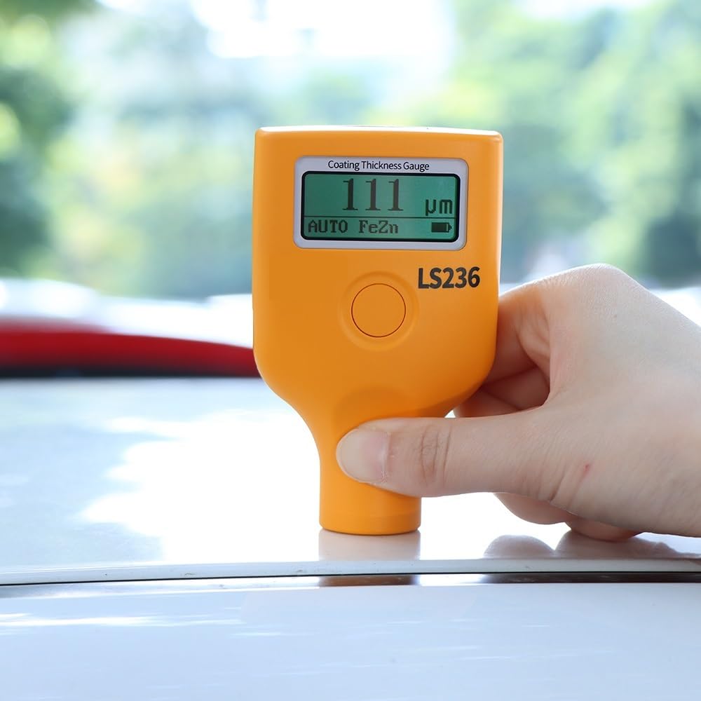 Magnetyczna inspekcja lakieru samochodowego Tester grubościomierza Miernik Przyrządy pomiarowe Urządzenie pomiarowe