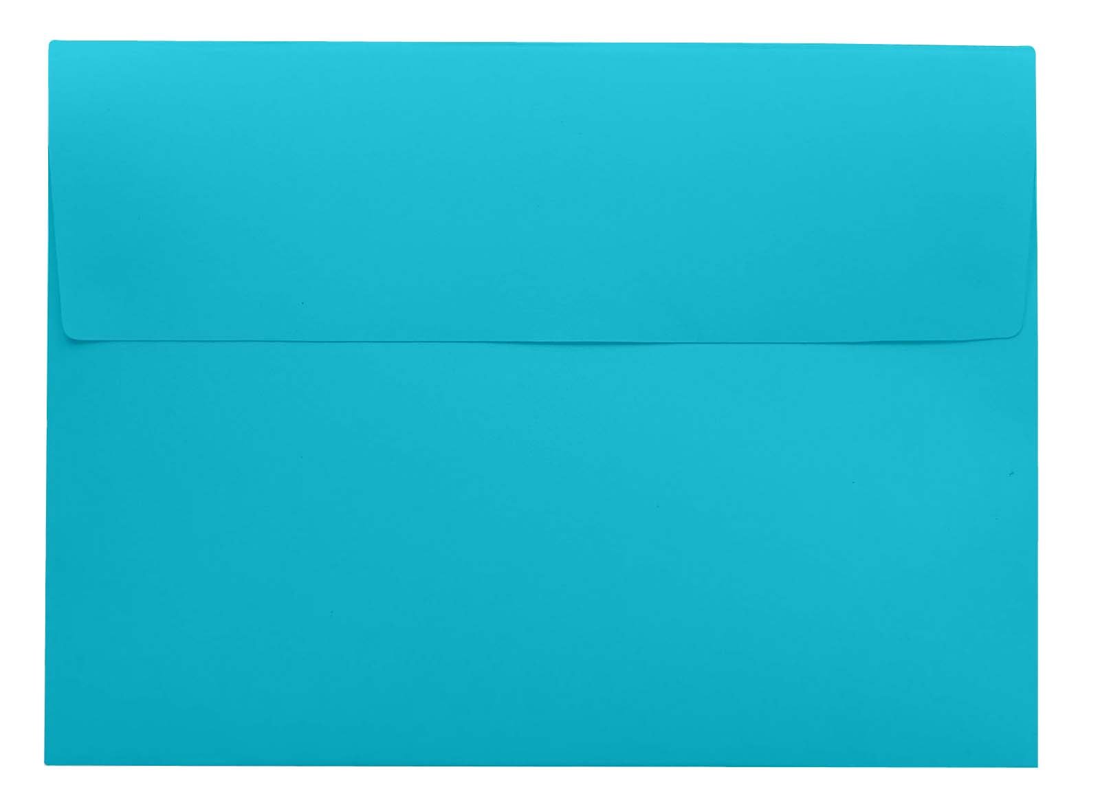Enveloppes turquoise A1 autocollantes haute qualité 80 LBS pour sécuriser vos faire-part
