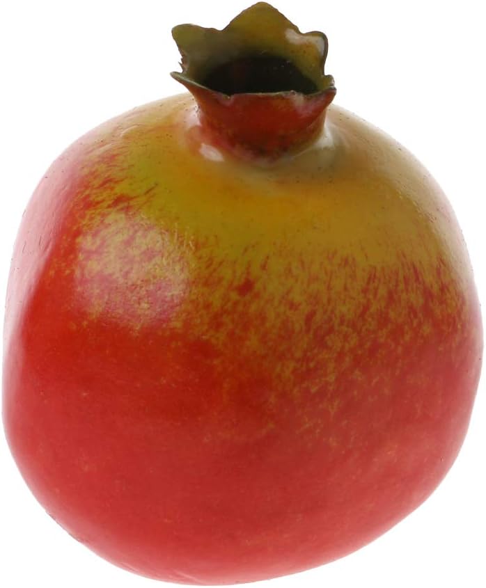 Lifelike Simulation Artificial Pomegranate Fake Fruit Disply Home Party Decor Styrofoam, As Pic Shows