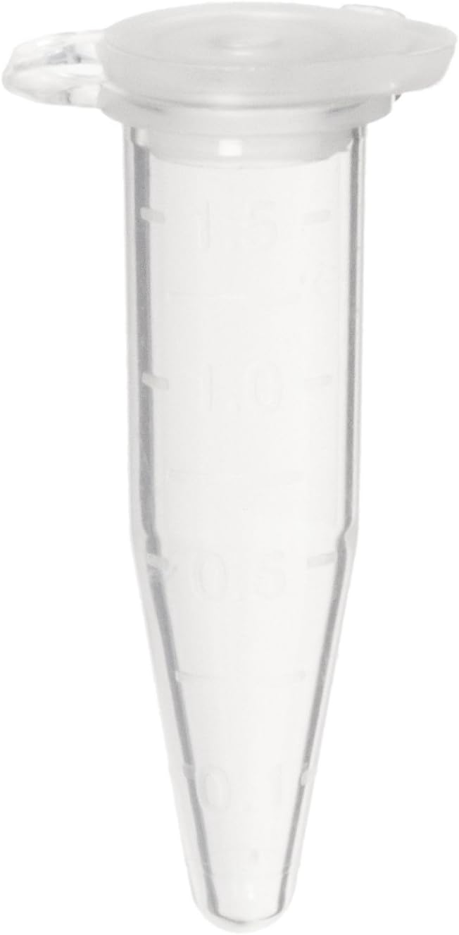 SP Bel-Art Polypropylene 1.5ml Microcentrifuge Tubes (Pack of 100) (F19929-0000) Made in USA