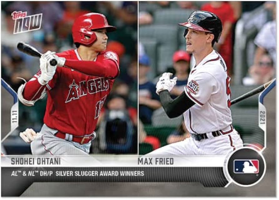 【希少】大谷翔平 入団記念　5000枚限定シルバーカード Amazon.co.jp: 大谷翔平 & マックス・フリード #OS-34 シルバー