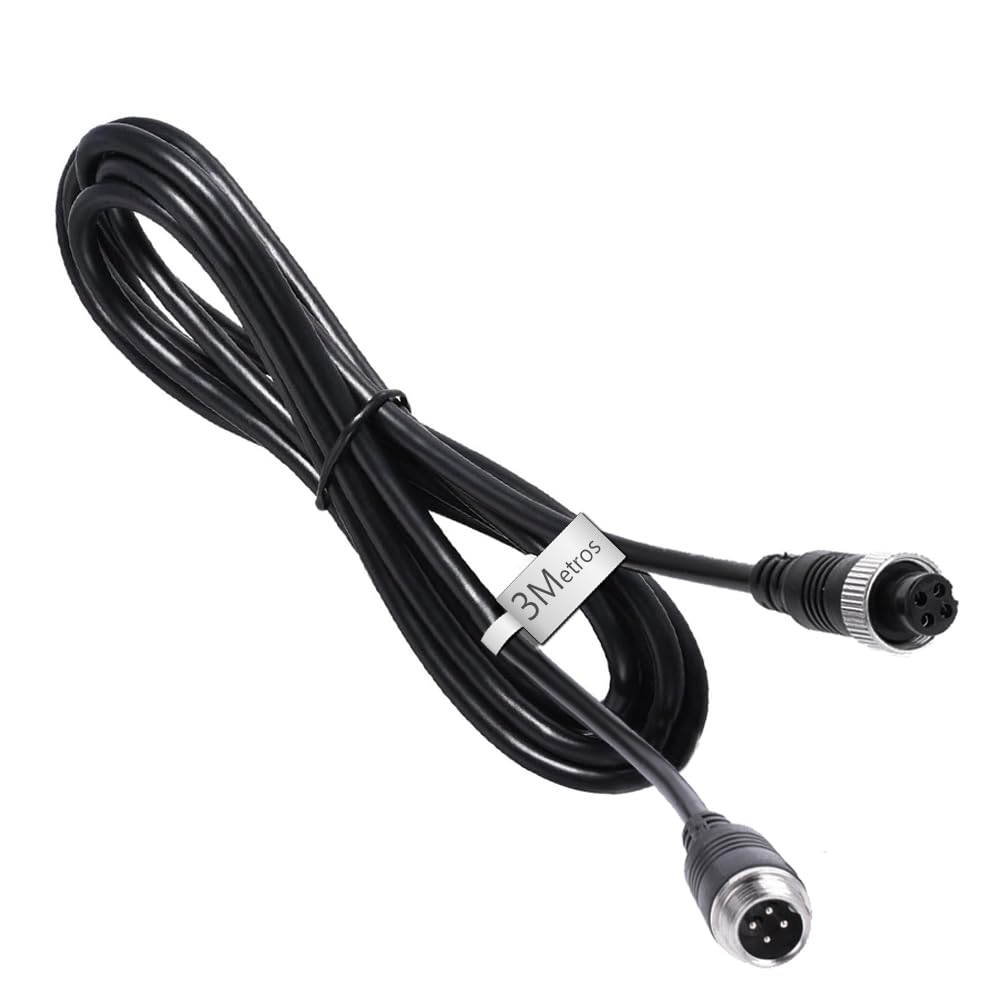 Câble Rallonge Connecteur Aviation 4 Broches Mâle-Femelle 10M - Vidéo Et Alimentation