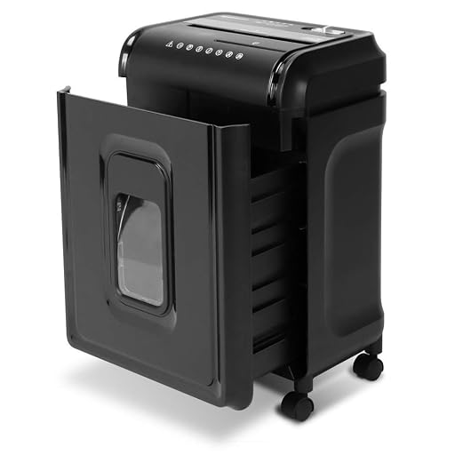 MockWares Basics 8-Sheet Micro-Cut Shredder Renewed