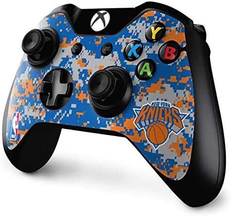 Skinit Decal Gaming Skin Compatible with Xbox One Controller - Officially Licensed NBA New York Knicks Digi Camo Design