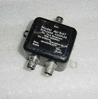 Other AV-547/AV547 Diplexer Dual NAV Aircraft Antenna Coupler