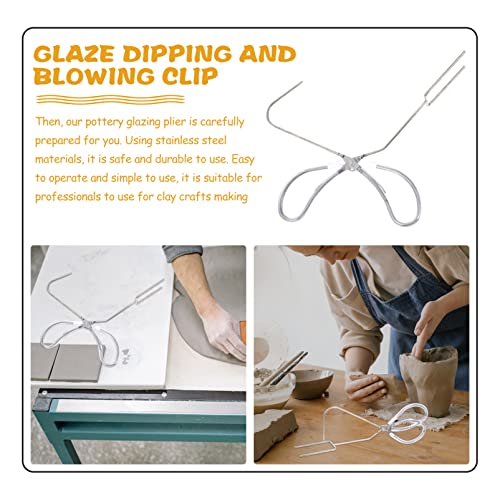 Coheali Caliper Ceramic Tools Earthenware Clay Stainless Steel Clay Clay Sculpture Tool Pliers Pottery Glazing Plier Polymer Glazing Piler Sculpture Pliers Clay Cerace Ceramic Tools #TOP1