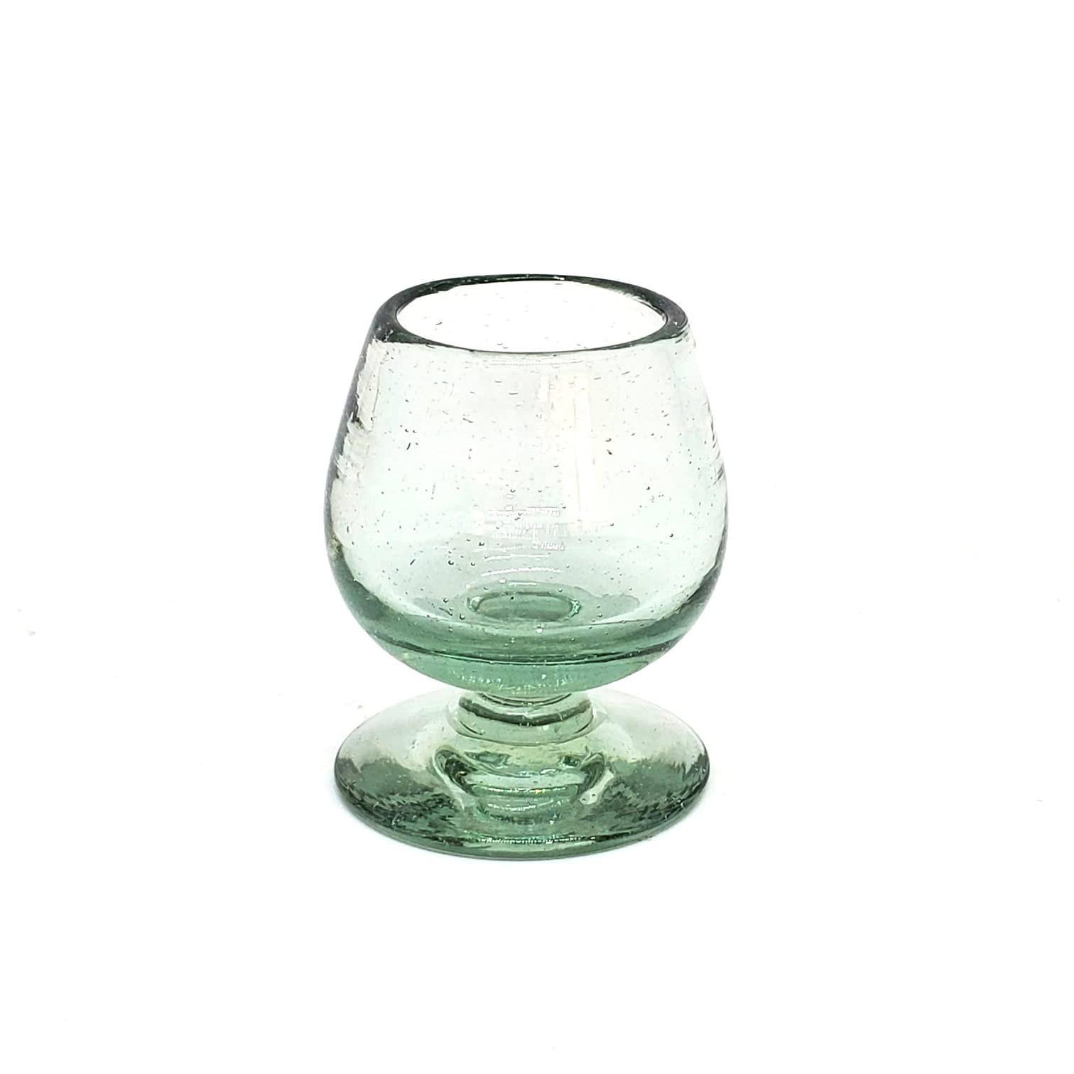 Clear 2.5 oz Tequila Sippers (set of 6), Recycled Glass, Lead-free, Toxin-Free (2.5 oz Sipper)