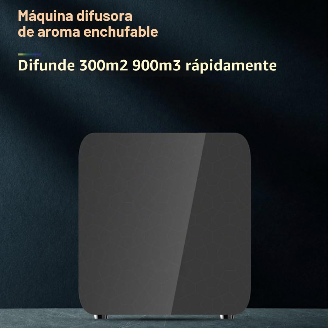 Difusor de aceites Esenciales para Espacios Grandes de 300 m2-900m³ | Ideal para hosteleria, hoteles, Tiendas y hogares | Difusor de fragancias Profesional para aromaterapia. Incluye Fragancia