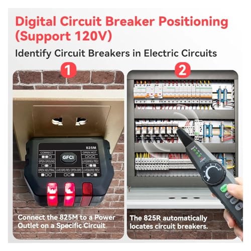 Rastreador identificación precisa de fallos con comprobador de cables red y líneas 4