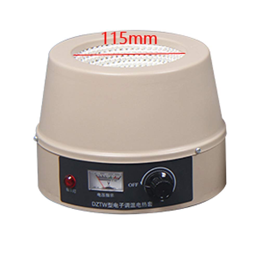 Fayelong Elektrisch Heizmantel Temperatur Einstellbar Max. 380 Grad Celsius 100-2500W 220V Für Rundkolben 500ml