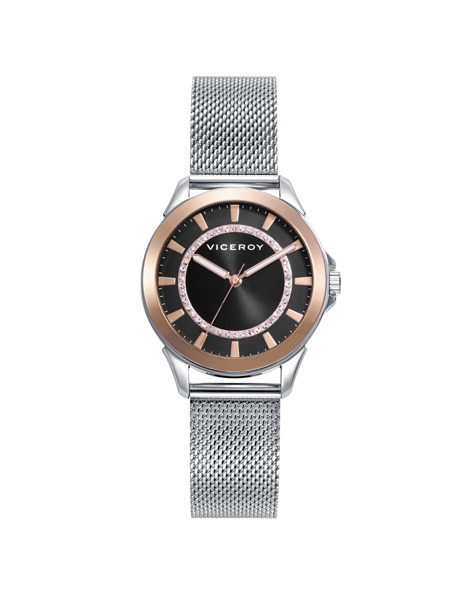 Viceroy Reloj Acero IP Rosa Brazalete Sra Va - 401192-57