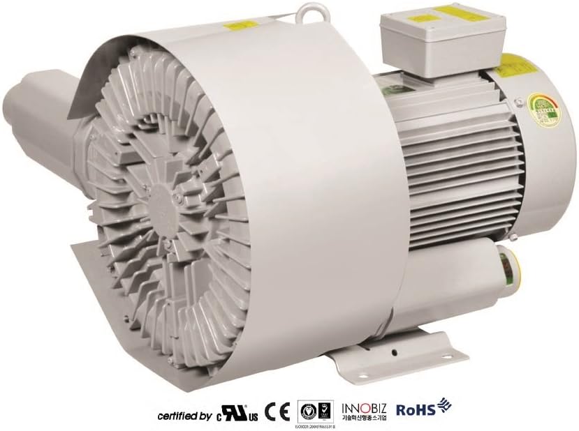 Pacific Regenerative Blower PB-402 (HRB-402), Ring, Side channel, Vacuum Pressure Blowers
