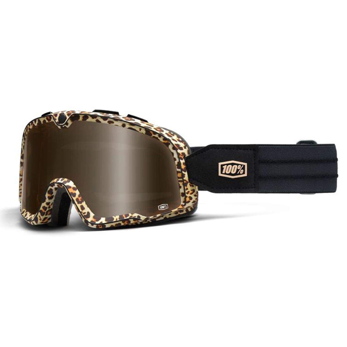 100% Barstow Classic Goggles Carlton - Bronze Lens, One Size