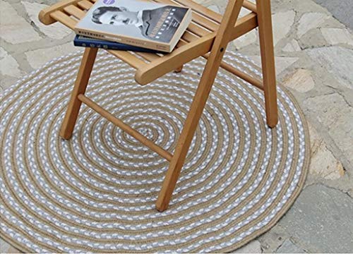 Tapis en lin nord-européen MU pour salon et chambre