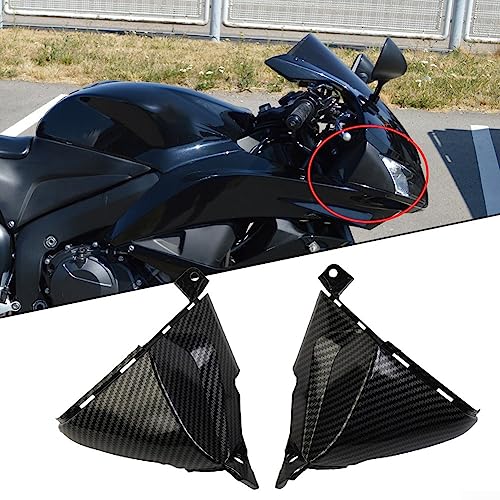 Für Honda CBR600RR 07-12 Kohlefaser Oberseite Nasenabdeckung Verkleidung Cowling