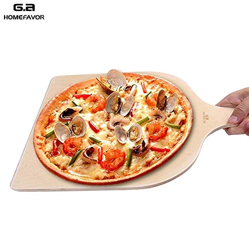 Pizzapfannen Holz Pizza Paddle Patel Pizza Schaufel Peel Schneidebrett Küche Pizza Bodenplatte Bakeware Gebäck Werkzeuge Zubehör 88 (Color : KT047)