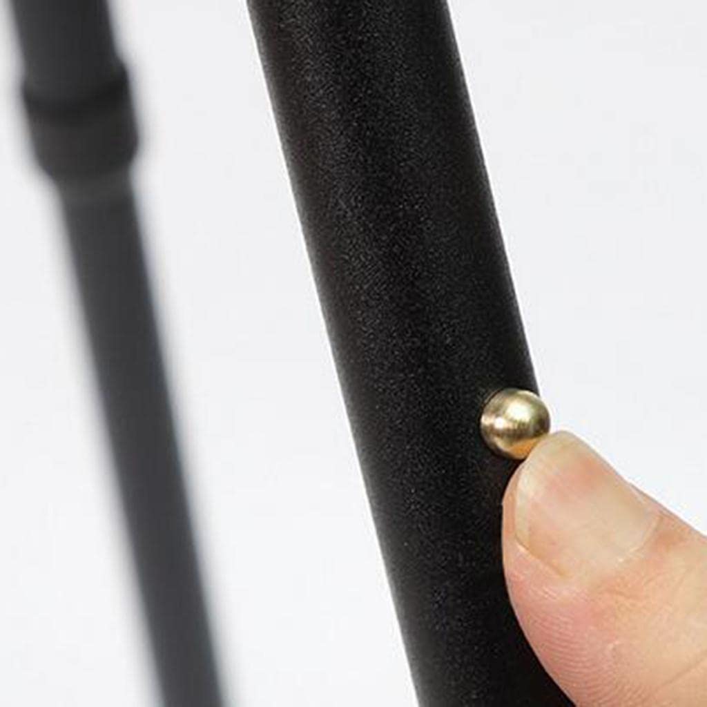 Tripode Poêle Support de Compact avec Chaîne Ajustable en Acier pour de Adapté au Camping Pêche Randonnée