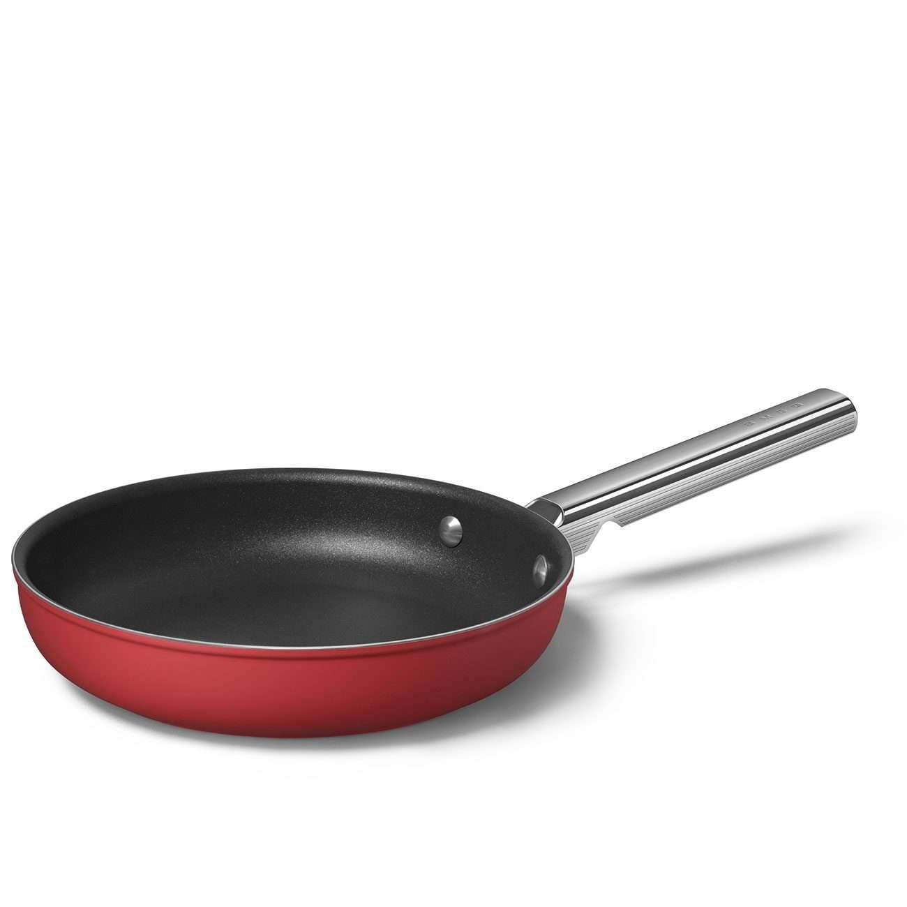 Smeg CKFF3001RDM Frying Pan 30cm Red, Non-Stick, Aluminium, Patented Base