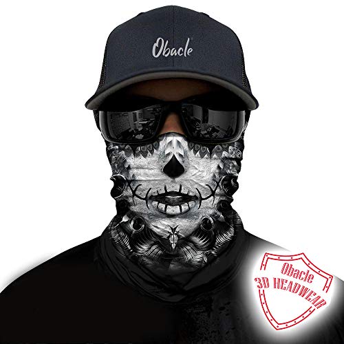 Image of Obacle Neck Gaiter Face Mask Bandana for Dust Wind Sun Protection for Men Women