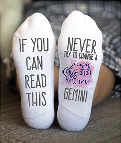 Funky Fun Gemini Zodiac Gift for Men and Women – Funny Astrology Birthday Present2