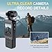 CTRYUN 2.5K Body Cameras with Audio and Video Recording, Handheld Pocket Camera with WiFi, Night Vision, 8HR Battery, Mini Vlogging Camera for Travel, Sports, Work Records, Covert Recording. (64G)