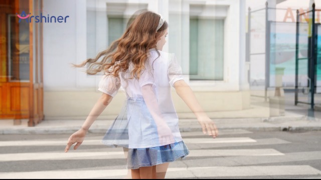 Arshiner T-shirts pour filles en mousseline de soie pour enfants - Été - Coton - Loisirs - Élégant - Manches courtes - Swiss Dot - Mode - Col rond - T-shirt basique Arshiner T-shirts pour filles en mousseline de soie pour enfants - Été - Coton - Loisirs - Élégant - Manches courtes - Swiss Dot - Mode - Col rond - T-shirt basique