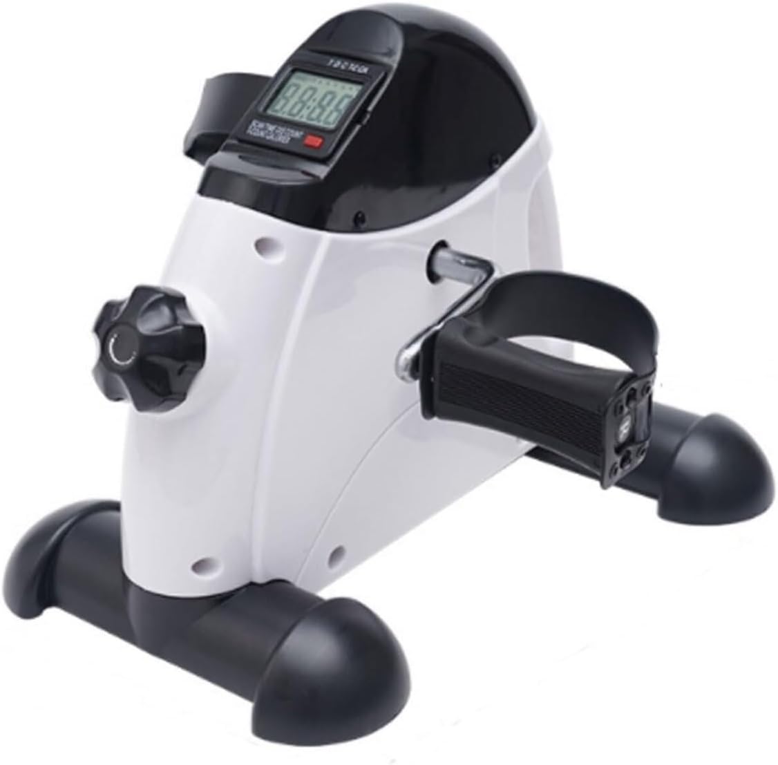 Mini bicicleta de pedales plegable con pantalla LCD y resistencia ajustable miniatura 1