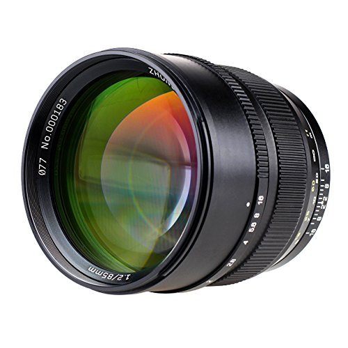 Objectif 85mm F1.2 Full-Frame pour boîtiers reflex numériques Nikon F