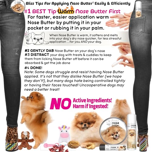 Image of The Blissful Dog Pomeranian Unscented Nose Butter - Dog Nose Butter, 16 Ounce