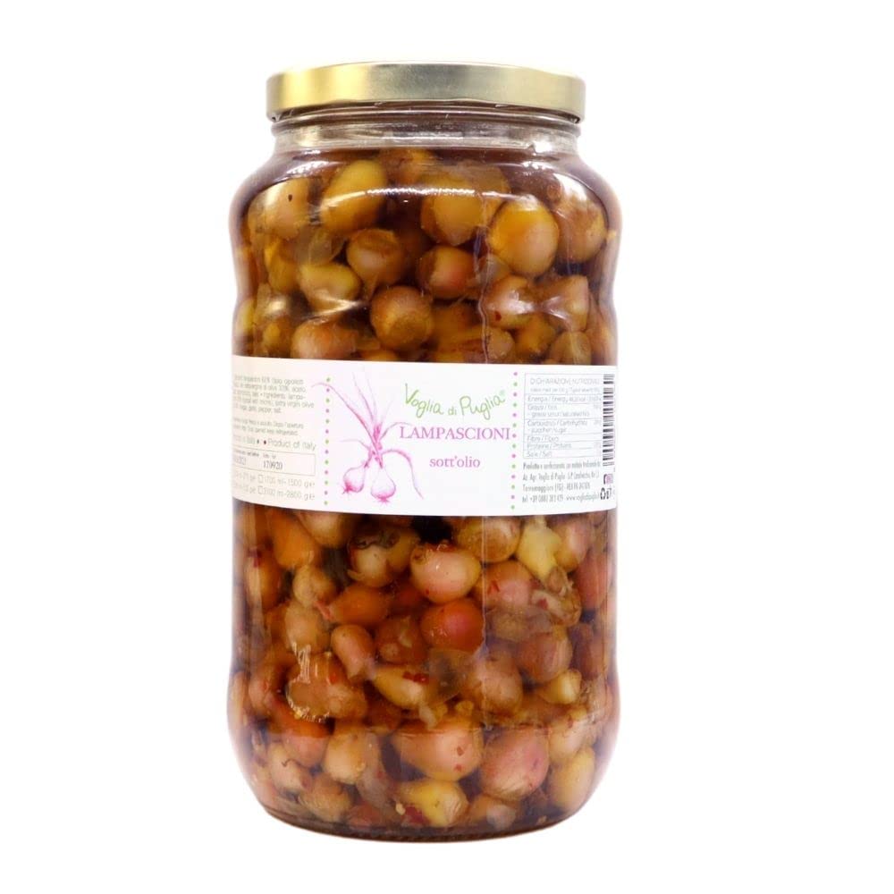 Voglia Di Puglia Lampascioni Sottolio In Olio Extravergine 2800 Grammi