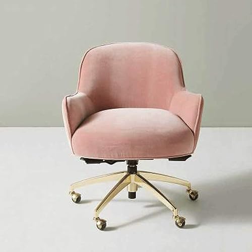 Miniatura 7 de YYDS Chair Flannel Gaming Chair Rotatable Reclining Computer Chair with Fixed Armrest for Bedroom and Living Room Office Chair Ergonomically (Color