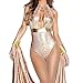 Forplay Women's Slither Sexy Medusa Costume, Gold, S/M