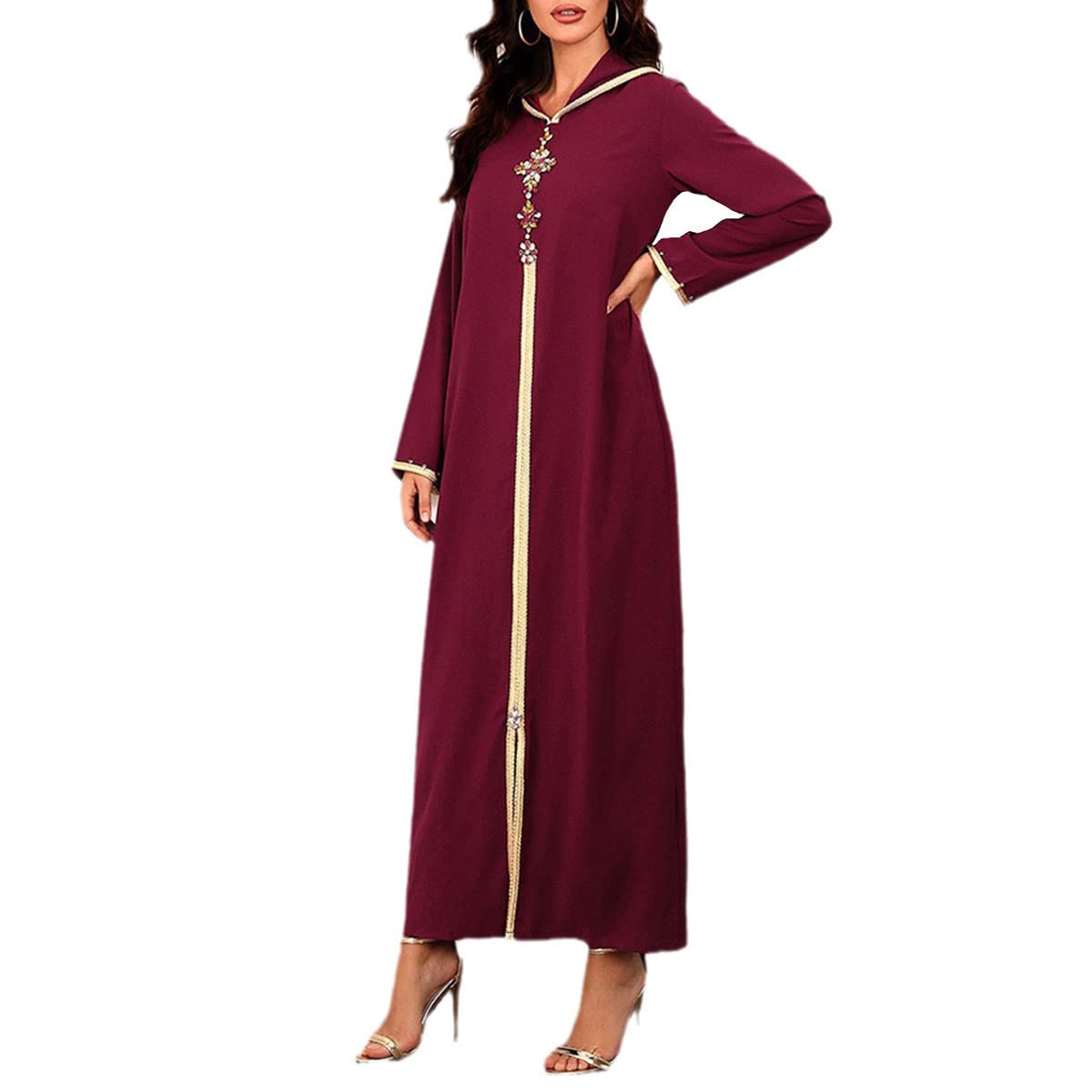 Robe musulmane fluide offrant confort et élégance pudique - 8