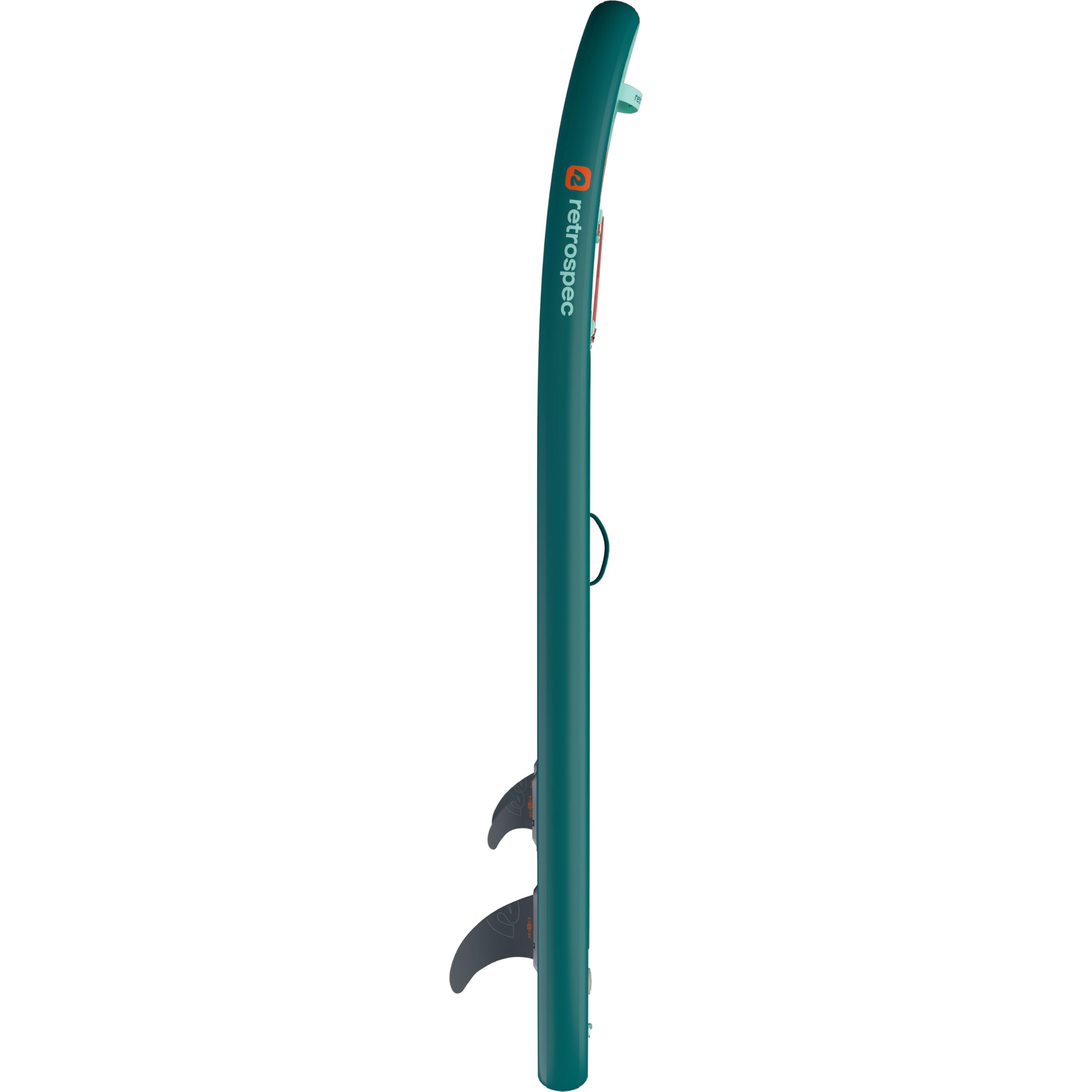 Retrospec Weekender-Nano Kinder-Paddelboard aufblasbar, Jugend-SUP mit verstellbarem Paddel, Pumpe und Rucksack, stabiles Design, Eva-Deck, 71,1 cm breit