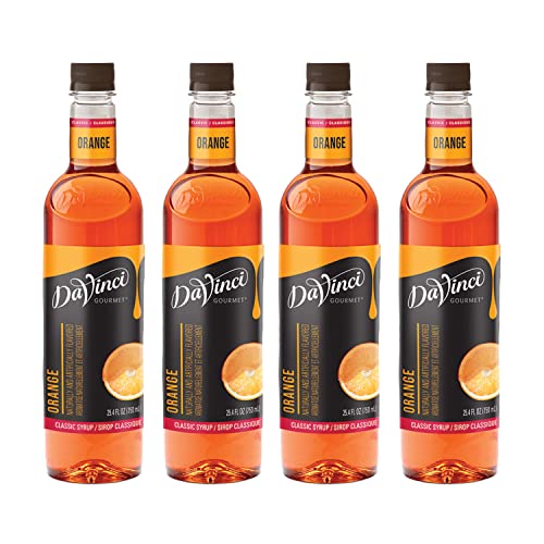 Davinci Gourmet Classic Orange Syrup, 25.4 Ounce (Pack Of 4) #TOP13