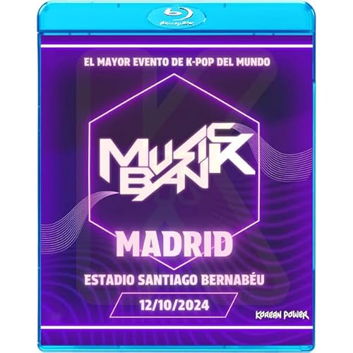 Blu-ray Music Bank IN MADRID 2024.10.26 CON KPOP �u���[���C