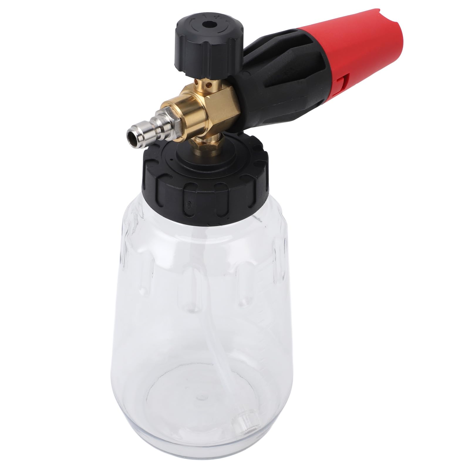 Schiuma per Auto 1000ml Connettore in Ottone Resistente, per Lavaggio Auto