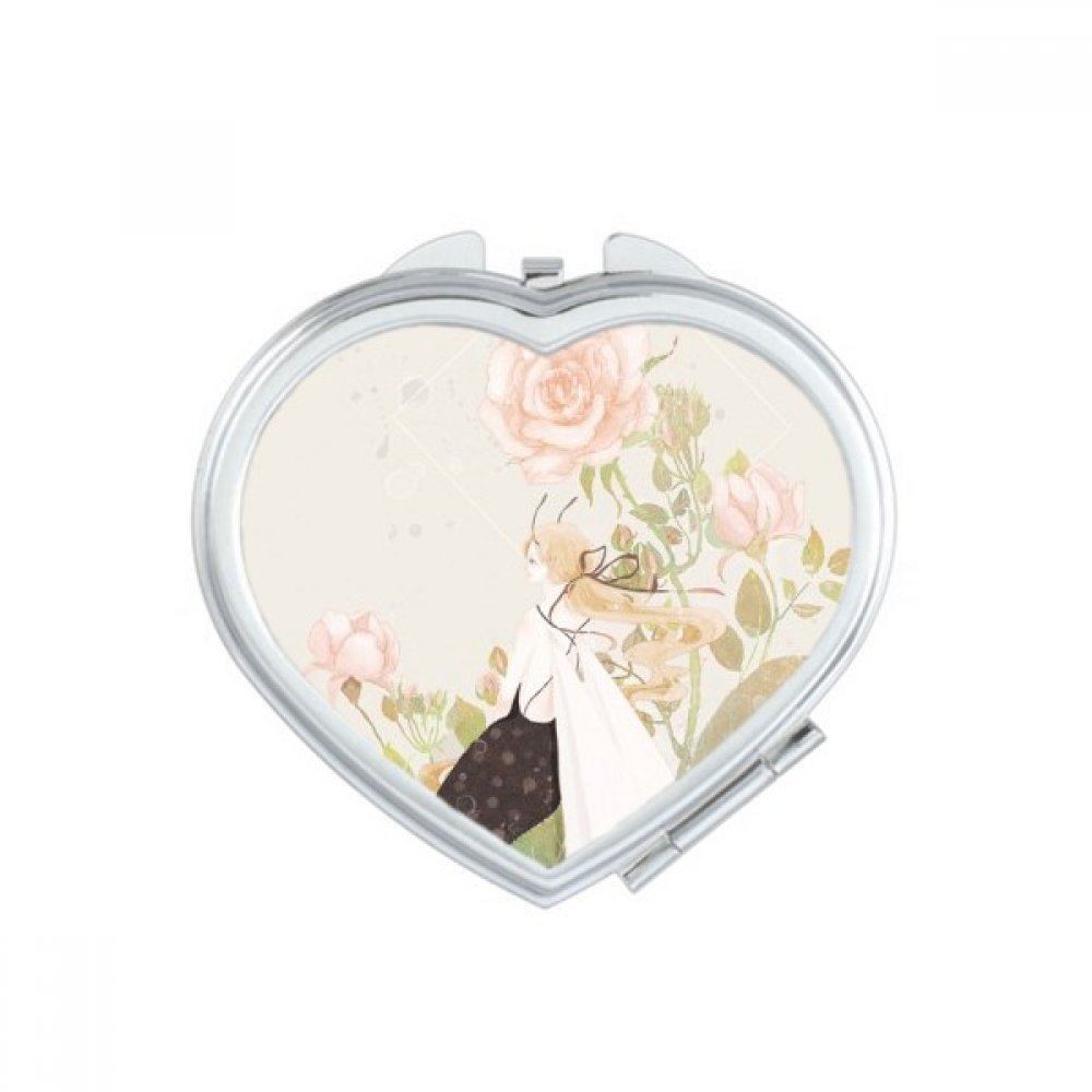 Miroir portable à la main compact pour corriger votre maquillage partout