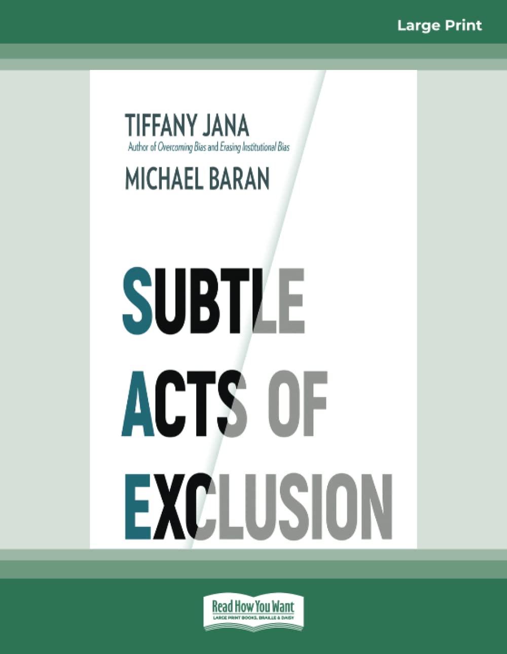 Subtle Acts of Exclusion: How to Understand, Identify, and Stop Microaggressions