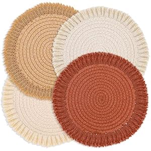 Lucomb Boho Tischsets 4er-Set
