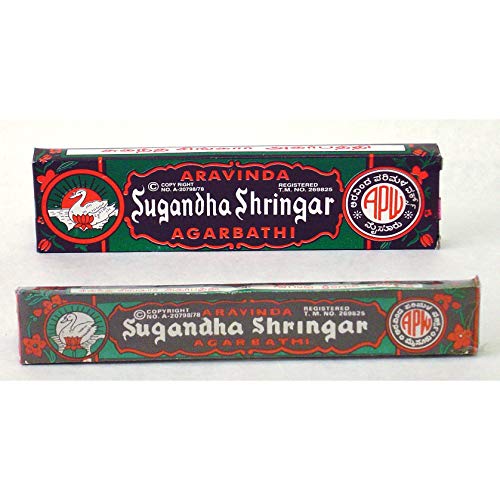 Sugandha Shringar Incense - Traditional Packaging - Large Box - Sold In A Set Of 4 Boxes #TOP2