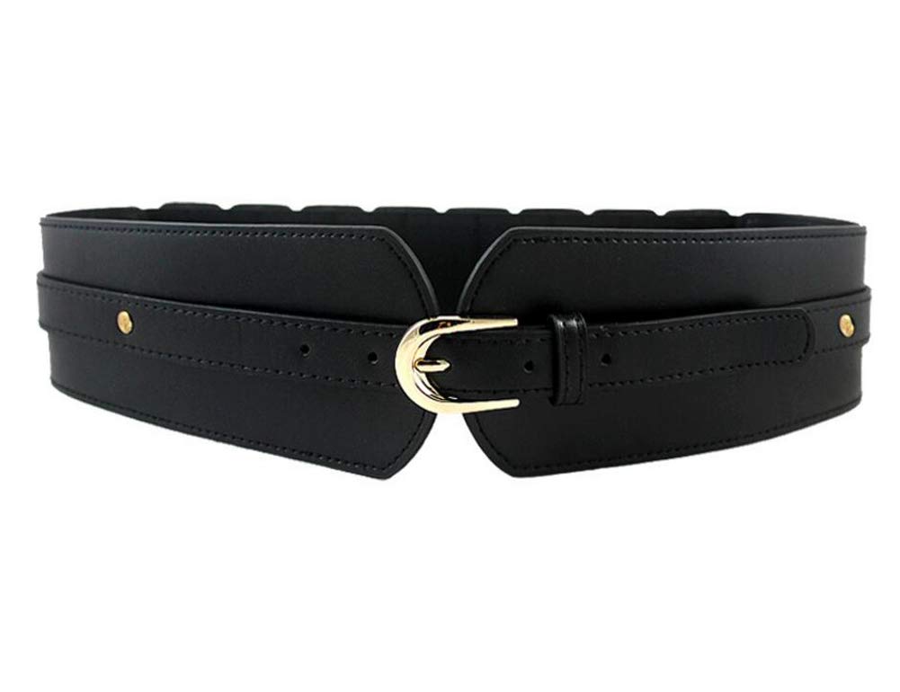 Diyafas Women Wide Elastic Belt Adjustable Waistband Ladies Stretch Cinch Belts for Dress Coat Sweater